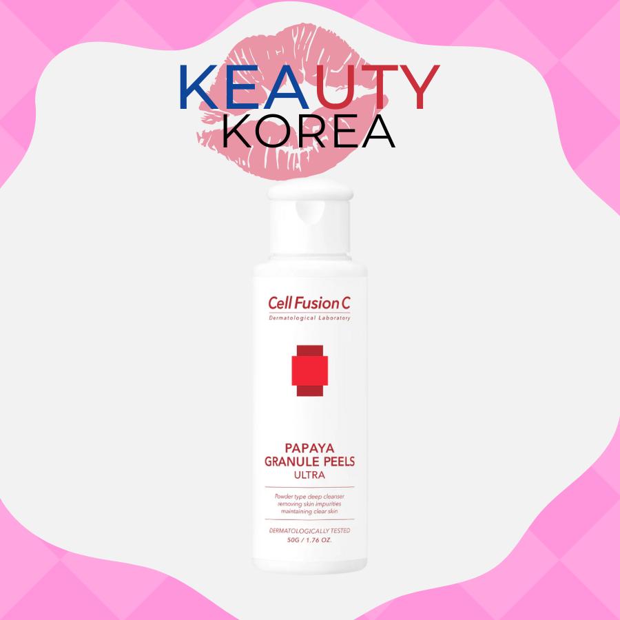 Cellfusion C Papaya Granules Peels Ultra Cleansing Powder, 50g