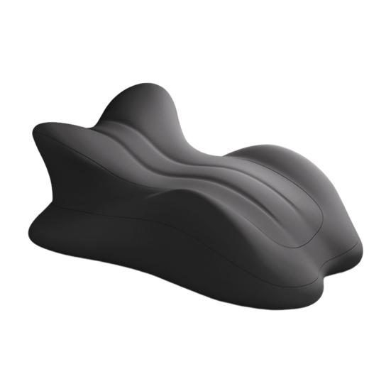 Couples Intimacy Pillow Memory Foam Chest And Back Relief Pillow Ergonomic Wavy Wedge Cushion for Multiple Posture Support Bed Sitting And Lying