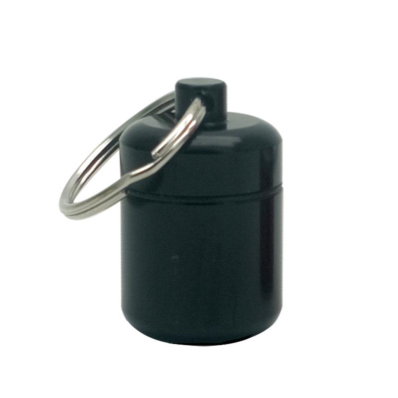 Portable Mini Waterproof Aluminum Pill Box Cases Container Organizer Storage Tablets Bottle Medicine Vitamin Pillboxs Fish Oils