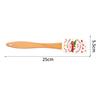 Christmas Silicone Spatula with Wooden Handle - Specially Designed for Christmas Cakes and Snowman Pancakes, Adorable Spatula,