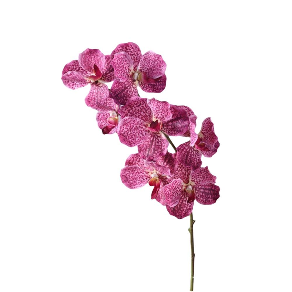 80 CM Length Artificial Orchid Flowers Moisturizing Latex Real Touch Orchids Home Decoration
