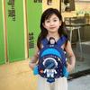 Anti-Lost Primary School Bag Cartoon Cute Foreign Style Printing Boys And Girls Backpack Children'S Bag