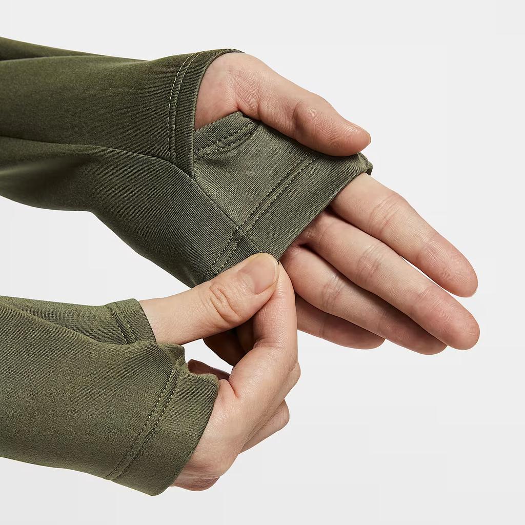 Nike Therma-Fit Einfarbiges Langarm-Pullover-Sweatshirt Damenoberteile HV3689-222