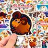 50 Stickers Goat Animal Stickers New Product Personalized DIY Water Cup Decoration Stickers Repeatedly Stickers Waterproof