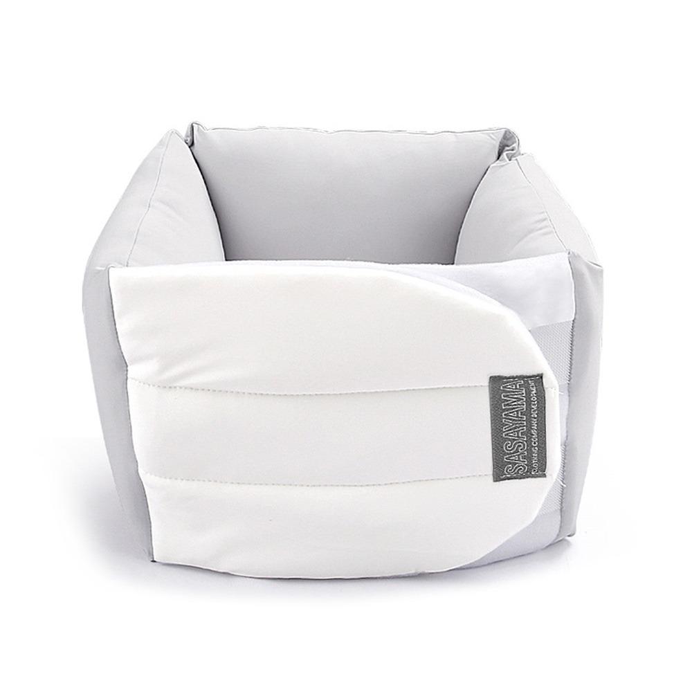 Portable Soft Lumbar Roll Pillow Reusable Keep Warm Scoliosis Waist Pillow Surgery Recovery Pillow чёрный