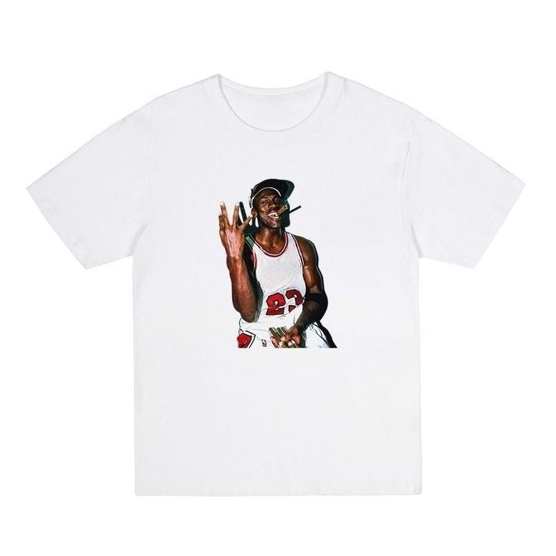 2025 Autumn and Winter Cotton Skin-friendly T-shirt Suitable for Both Men Women Fashion Loose Printing Trend Large Size T-shirt