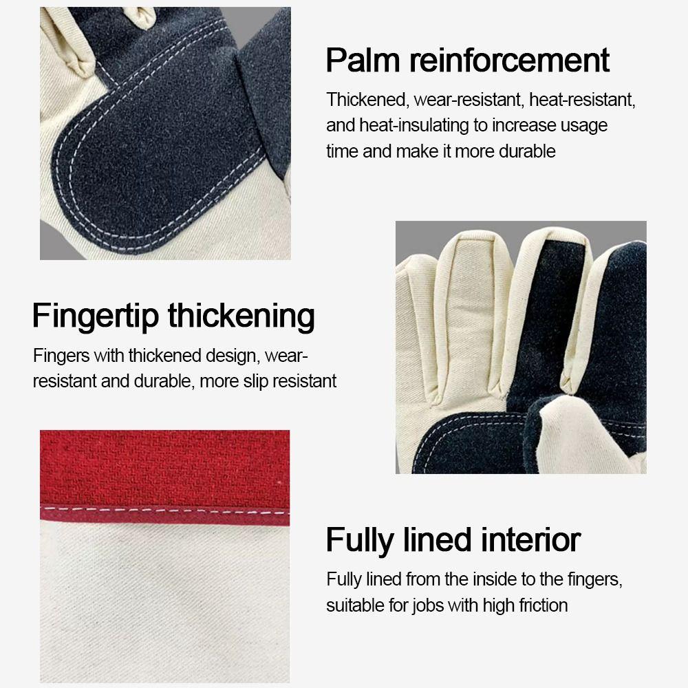 Canvas Labor Gloves Wear Resistant Mechanic Glove New Safety Gloves