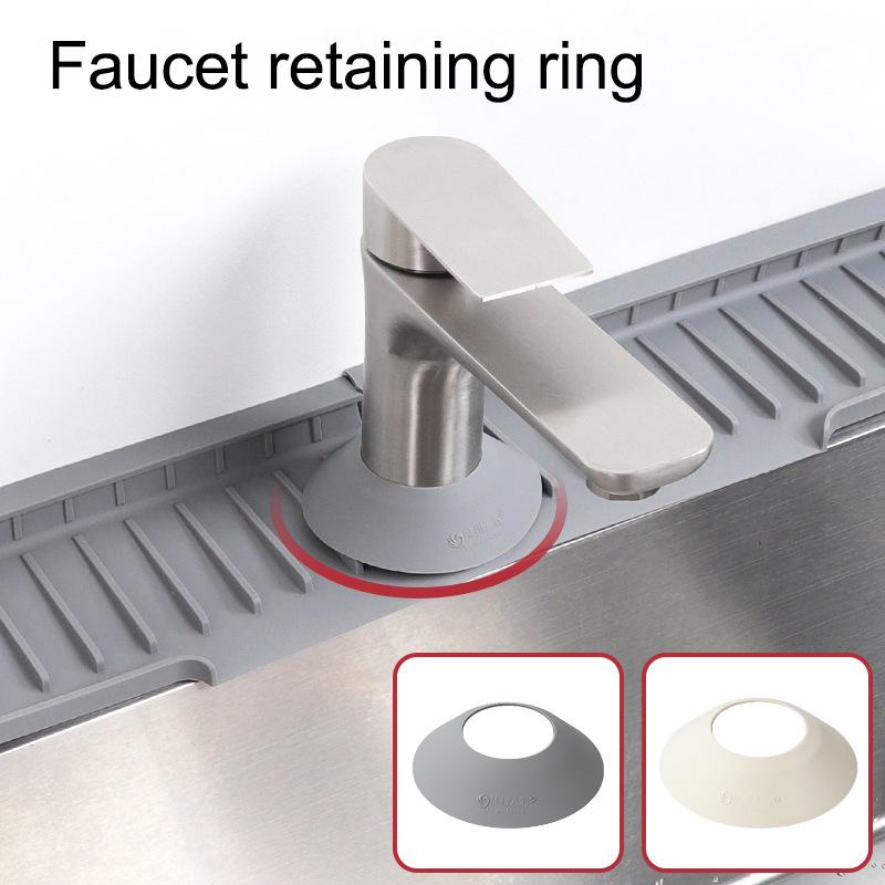 Tappetino Assorbente in Silicone per Rubinetto Cucina, Paraspruzzi per Lavello, Tappetino Protettivo per Piano di Lavoro, Tappetino Drenante per Bagno, Cucina, Accessori