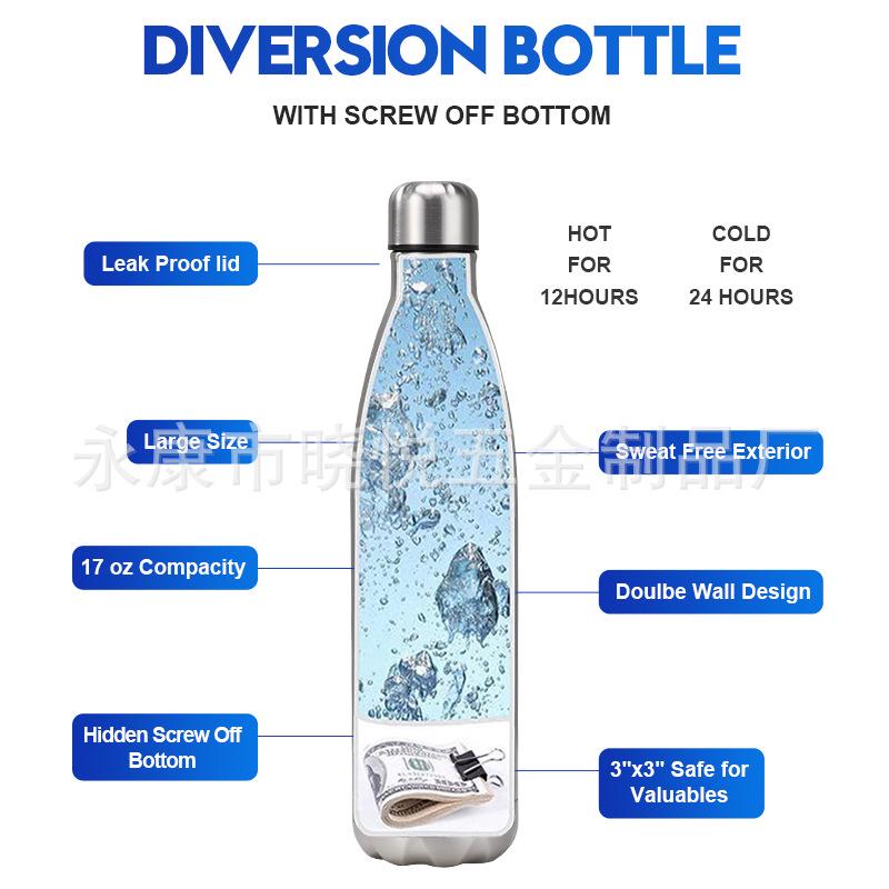 750ml Stainless Steel Insulated Cup with Removable Bottom for Outdoor Use - Cold Storage & Preservation