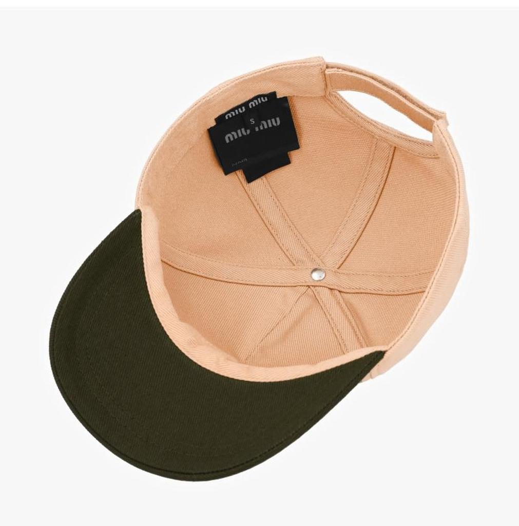 [MIU MIUMIU] 5HC179 ACQ1 F03RG Women's Ball Cap