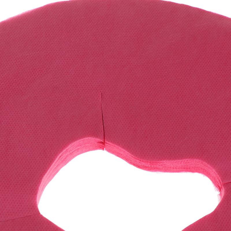 100Pcs Spa Salon Disposable Massage Face Rest Cushion Covers Cradle Sheets Headrest Pillow Paper Massage Face Cradle Table Cover