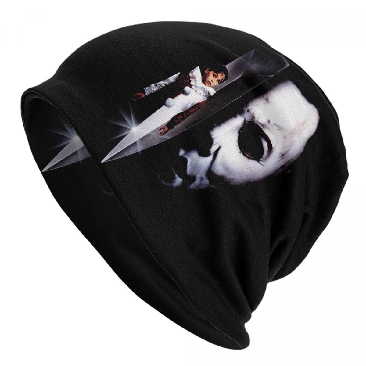 

Horror Movie Halloween Michael Myers Skullies Beanies Caps Unisex Women Unisex Street Winter Warm Knitted Hat Adult Bonnet Hats Beanies Hat