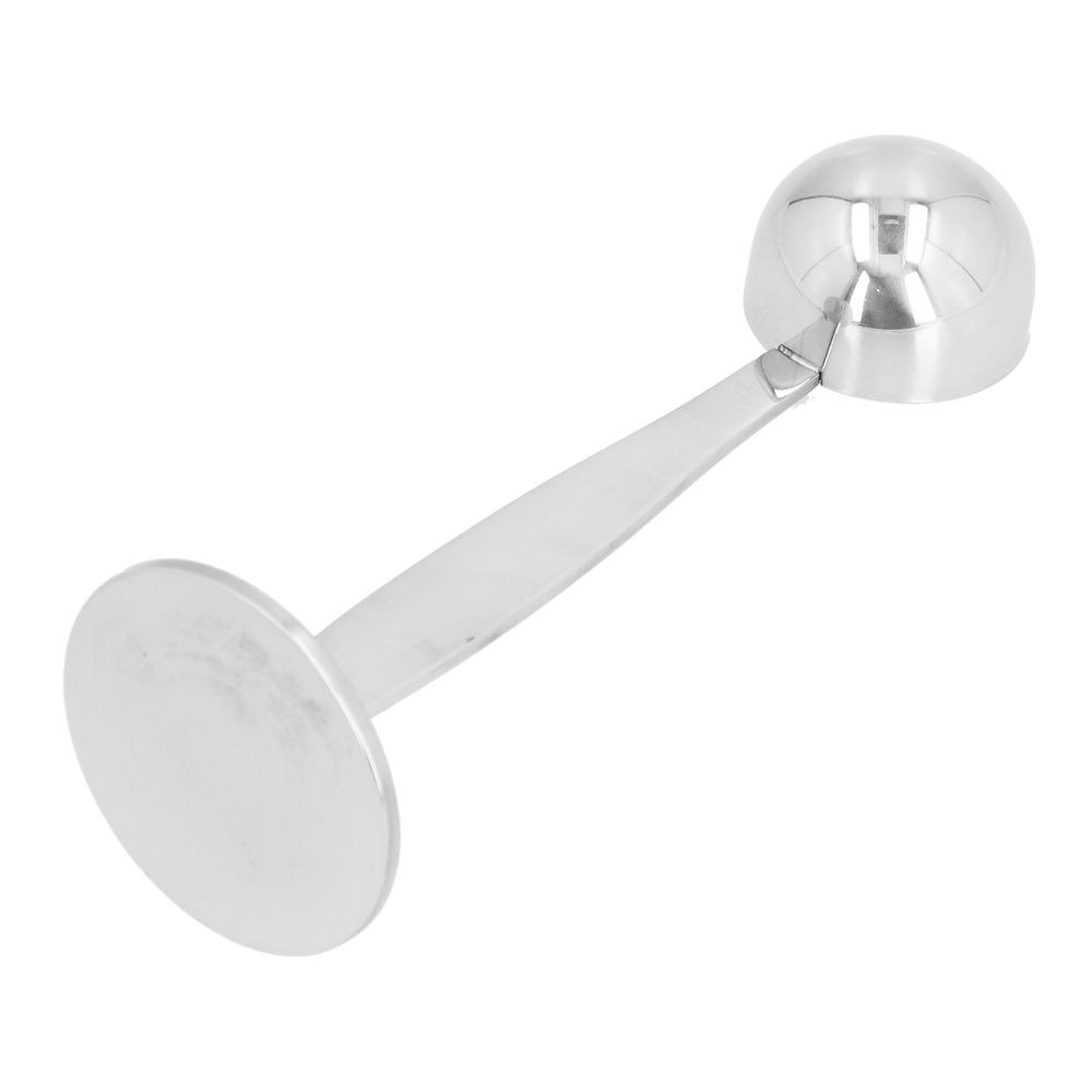 Pressed Bottom Coffee Tamper Spoon 15 ML Capacity Coffee Powder Spoon Coffee Grinding