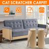 1/2Pcs Cat Scratching Mat Self Adhesive Cat Scratcher Pad Cuttable Polyester Pet Scratch Couch Protector for Furniture Sofa
