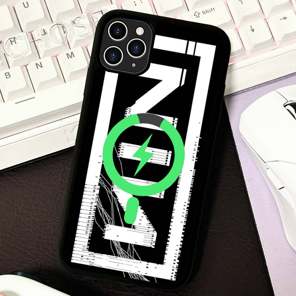 1pc Rock Band Nine I-Inch N-Nails For Magsafe Magnetic Phone Case For IPhone 17 16 15 14 13 12 11 Plus Pro Max PC+TPU Cover iPhone 17