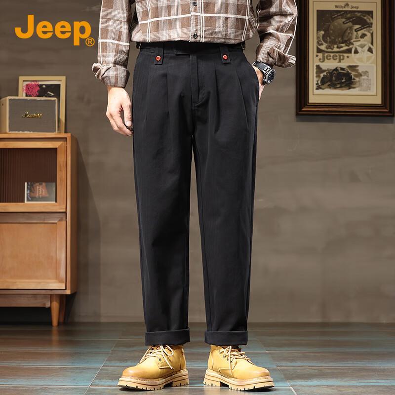 

JEEP Men s American Retro High-Waist Cargo Pants 2XL