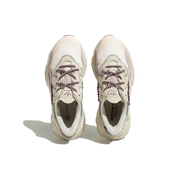 Adidas Ozweego White Halo Green Women Sneakers Wonder-White Clear-Brown FZ5633