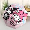 1pc My Melody and Kuromi Dress-Up Umbrella with Plastic Handle,Suitable for All Seasons Home Travel Outdoor UmbrellaSanlio556