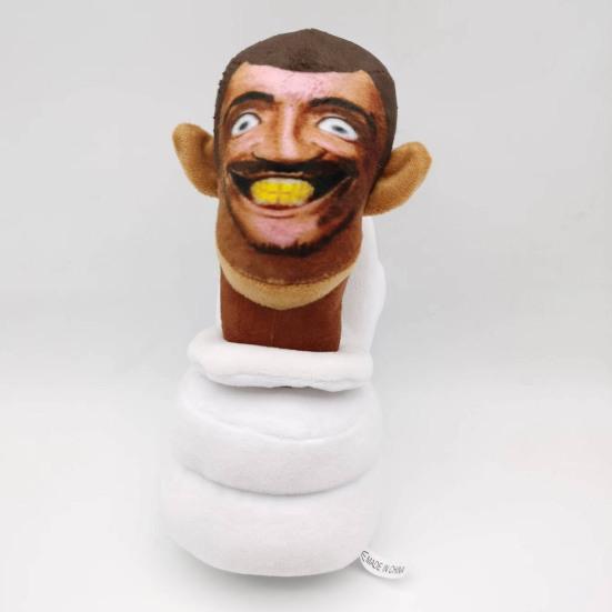 Cartoon Skibidi Toilet Plush Toy Funny Speakerman Cameraman TV Man Plushies Toys Cartoon Game Figure Plushies Stuffed Animal Toy Game Fans Gift