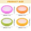 Fruit Storage Container 4 Pack Reusable Leak Proof Onion Keeper for Vegetable Salad Prep Kitchen Food Lunch Packing Organizer
