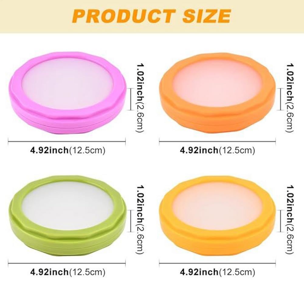 

Fruit Storage Container 4 Pack Reusable Leak Proof Onion Keeper for Vegetable Salad Prep Kitchen Food Lunch Packing Organizer
