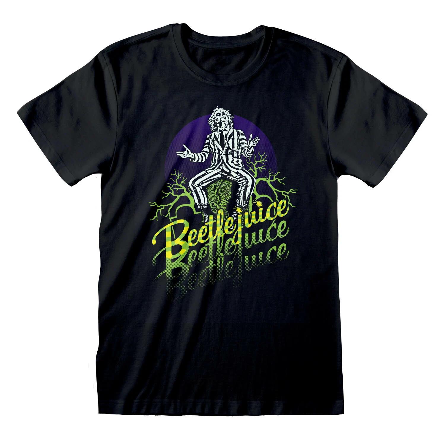 

Beetlejuice Triple B 100% Cotton T-shirt Mens Tees Top Official Merchandise M/L/XL - New- 3XL