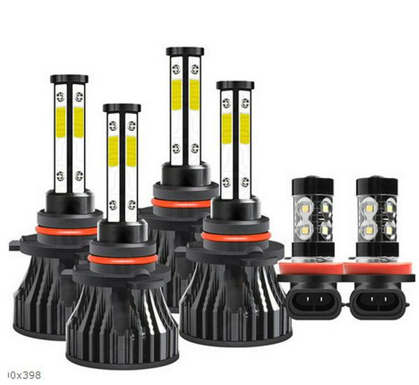 LED Scheinwerfer Kombi-Set: H11, H8, H9005, 9006, H4, H7, H13, 9007, 880, 881