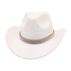 British Jazz Hat Men'S And Women'S High-End Flash Rhinestone Accessory Hat Cowboy Hat