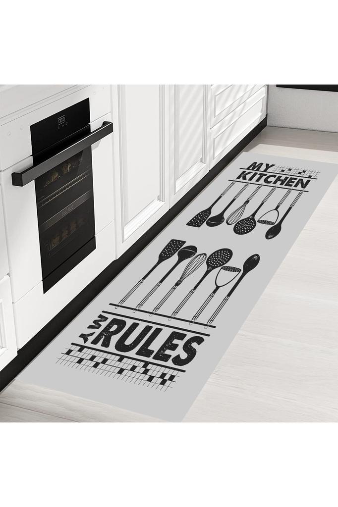 Rovigo Home Waschbarer bedruckter Teppich RGHM2021