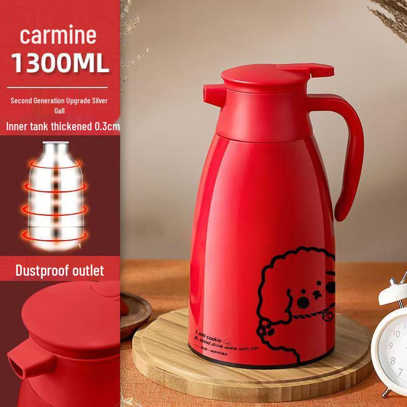 X70T Large Capacity Glass Liner Thermos Flask for Office, Home, and Dorm