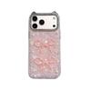 Korean Style Bow Shell Texture Phone Case for iPhone 17 Pro Max, Fits Models 14, 15, 16.