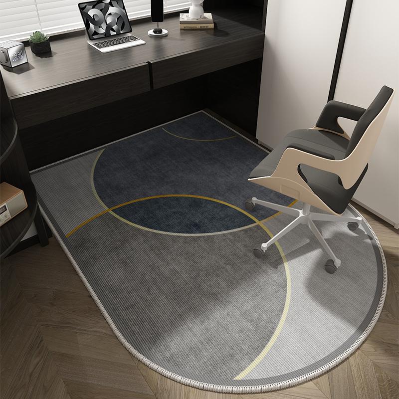 Simple Computer Chair Mat Study Tables Floor Carpet Non-slip Modern Rugs for Bedroom Home Decoration Hall Doorway Mats alfombras