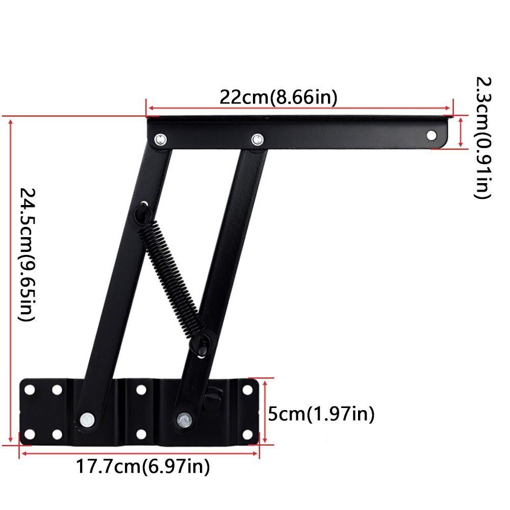 Multifunctional Lift Up Coffee Table Mechanism Heavy Duty Steel Table Lift Up Hinge  Dining Table