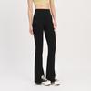 Women's High-Waist Split Hem Flared Yoga Pants