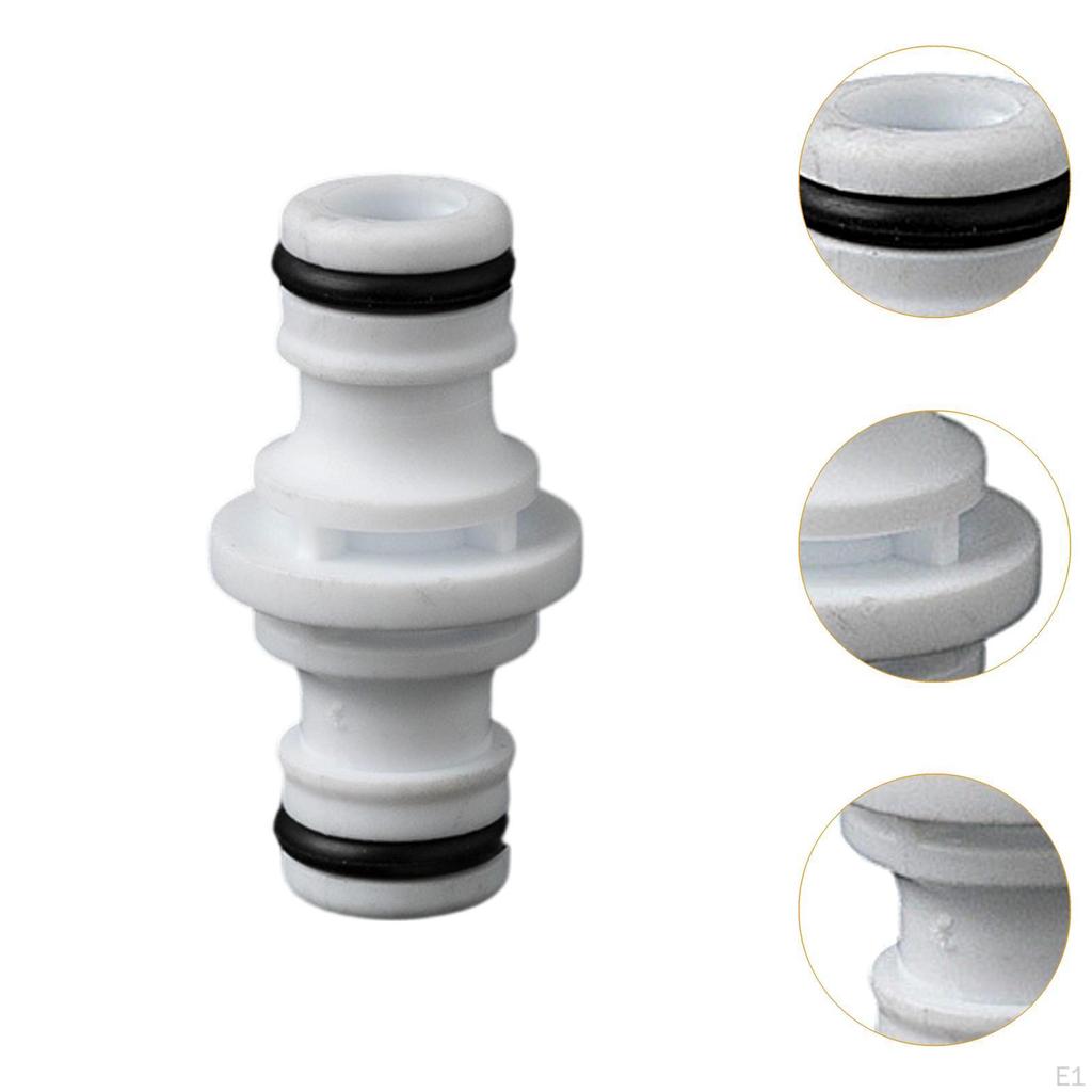 10 Pieces Garden Hose Connector Fittings for Plumbing Yard Irrigation System White