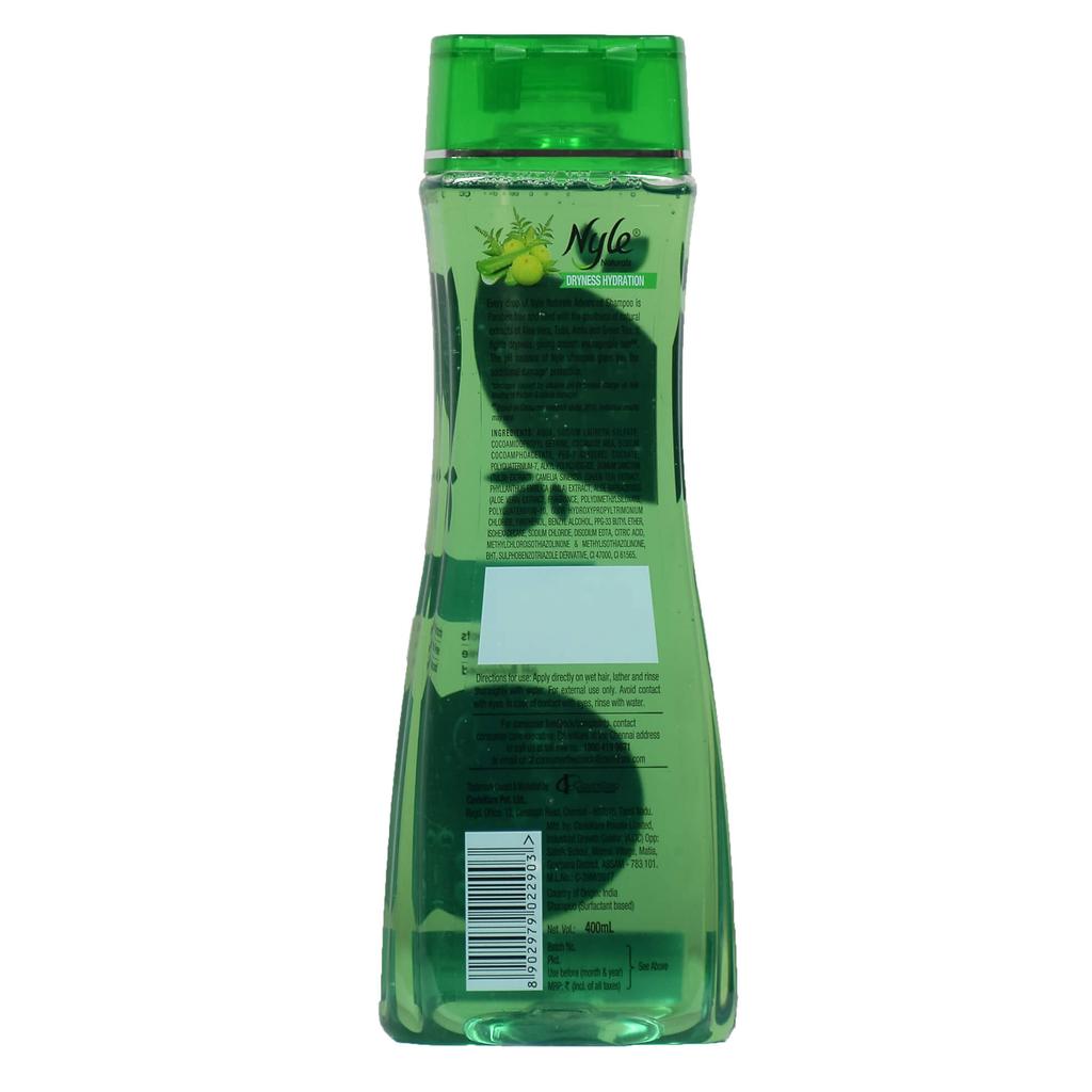Шампунь для сухих волос (400 мл), Shampoo Dryness Hydration,  Nyle Naturals