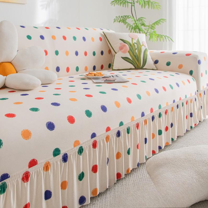 Summer New Ice Silk Cool Feeling Sofa Cover  All Purpose Set  High End Anti Slip Seat Cushion Mat Sofa Cover