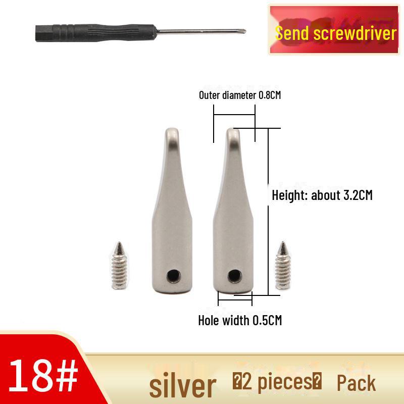 Sweater and Hat Drawstring Metal Accessories for Clothes and Sports Pants