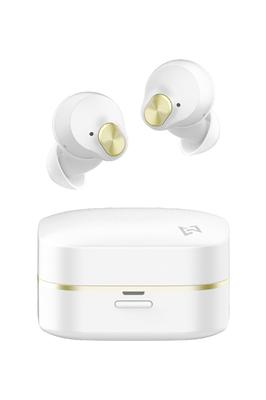 AVIOT TE-Q3 Kabellose Ohrhörer mit aktiver Geräuschunterdrückung, Bluetooth 5.3, Multipoint-kompatibel, ausgestattet mit Mikrofon für Anrufe, aus medizinischem Silikon