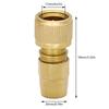 Connettore Telescopico in Ottone da 3/8 di Pollice Connettori per Tubi dell'Acqua Espandibili Retrattili Raccordi di Collegamento per Lavaggio Auto