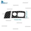 Real Soft Carbon Fiber Sticker Car Copilot Toolbox Switch For Mercedes Benz SL Class R230 2003-2006 2007 2008 2009 2010 2011