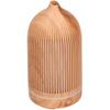 200ml Mini Hollow Humidifier with Night Light USB Powered Aroma Diffuser 5V Light Wood Grain