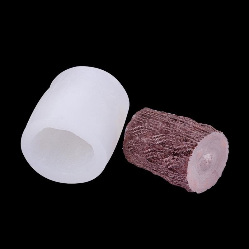 24TE 3D Twine Yarn Pillar Silicone Mold Handmade Candle Soap Fondant  Plaster Mould for DIY Chocolate Dessert Baking Decorating