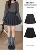 Versatile High-Waist Heart Polka Dot Pleated Short Skirt