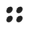 4 piezas Tapa de Tornillo Negra para Caravana Engranaje Fregadero Placa de Cocina Cocina Duradera para Smev Dometic Autocaravana Camper Accesorios RV Tapa de Tornillo