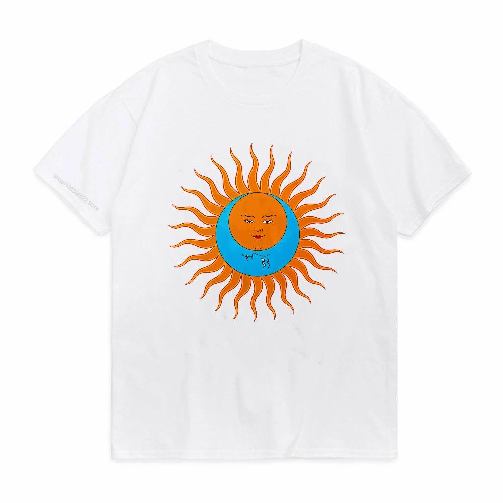 King Crimson Rock Music Printed Graphic Band Tshirt Cotton Men T Shirt New TEE TSHIRT Womens Tops