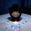 Collana Lampada da Notte in Lega di Zinco Marvel Dottor Strange con Occhio Luminoso per Regalo