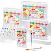 Acrylic Paint Pens with Fine and Brush Tips for kids Rock Painting,Paint Pens