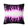 Fashion Red Burning Fire Racing Flames Cushion Cover Velvet Throw Pillow Case for Car Square Pillowcase Bedroom Decoration