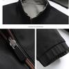 New Outdoor Men's Sports Solid Color Leisure High-grade Middle-aged and Elderly Wear Reversible Baseball Jacket